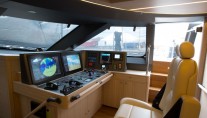 Luxury yacht Ohana - Wheelhouse Credit Fitzroy Yachts